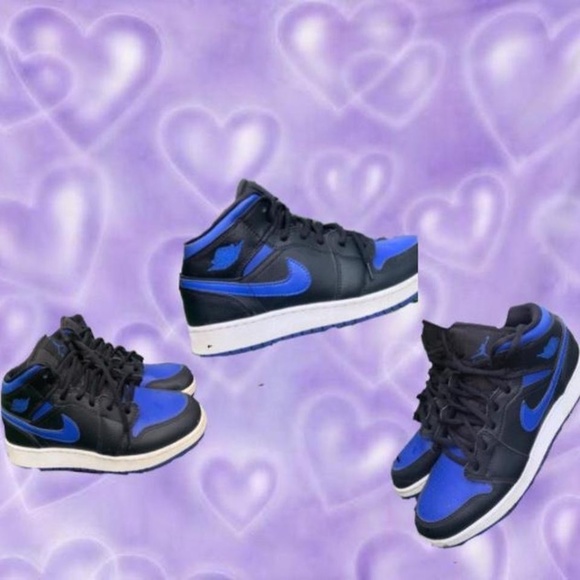 Nike air jordans blue mid royal - Picture 3 of 3
